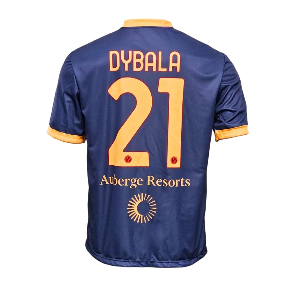 AS Roma Official Third 24-25 Dybala Replica Shirt, Medium : Amazon